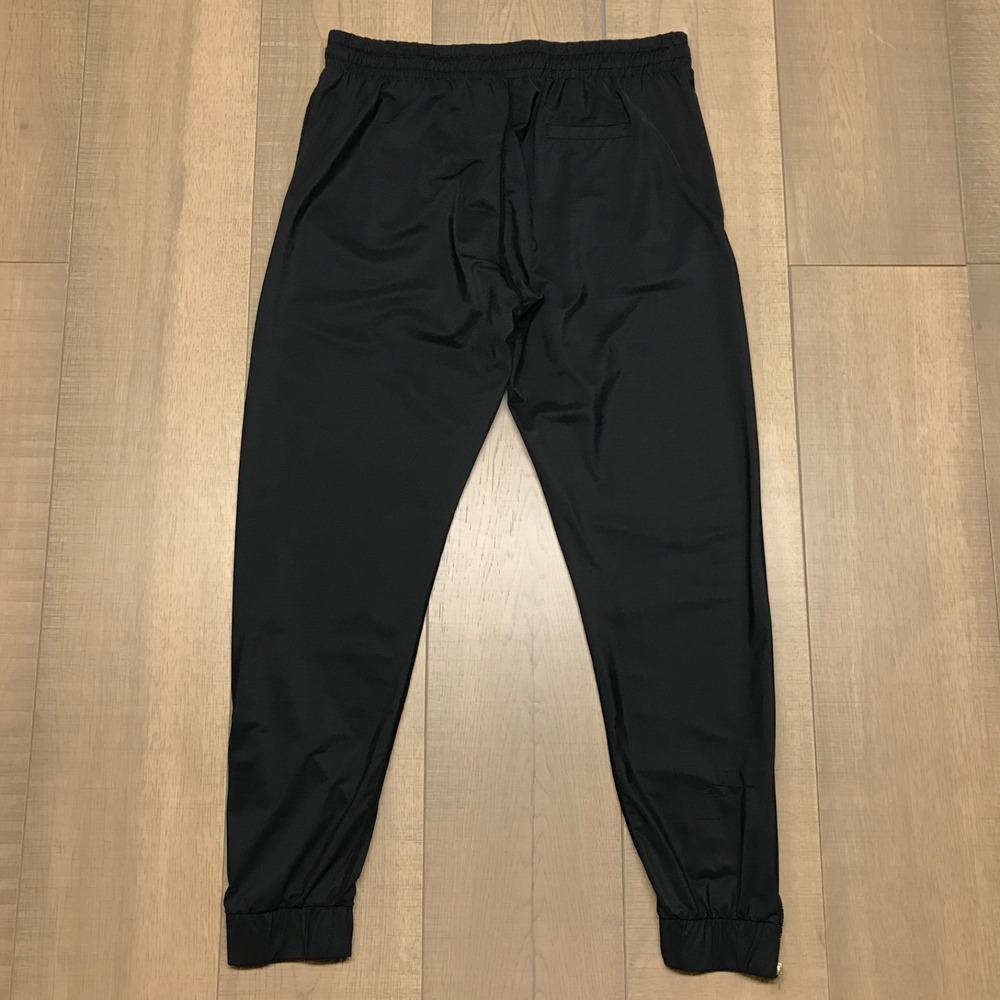 Zyia Active Everywhere Joggers Pants Womens Size L Black Ankle Zipper Travel Gym - Picture 2 of 11